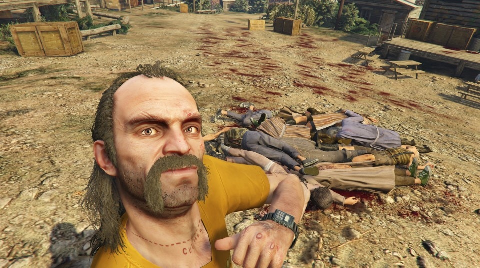 trevor phillips gta beard