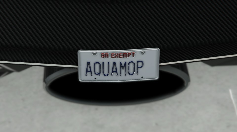 gta online custom license plate without app