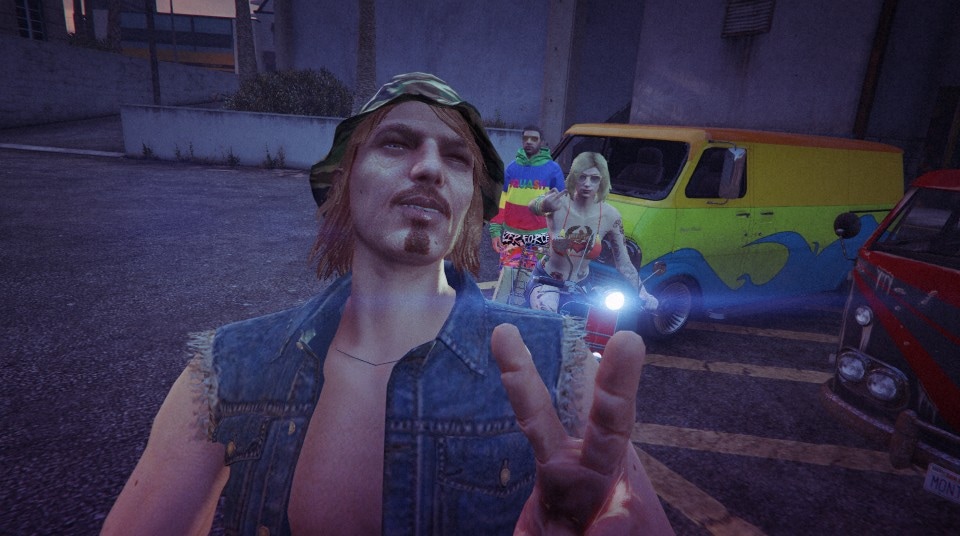 Hippy Night Selfie...