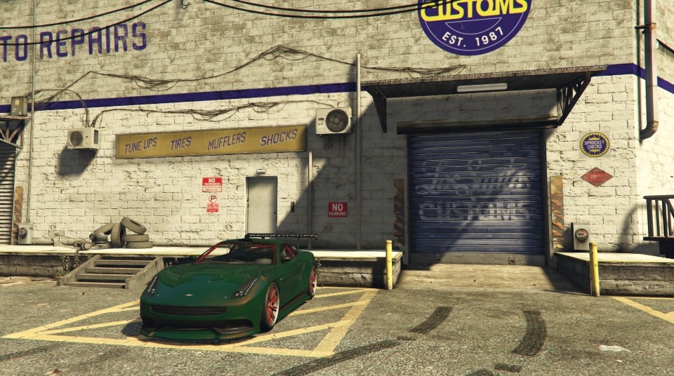 WTF? I just found this baby sitting outside LSC in SP - GTA V - GTAForums