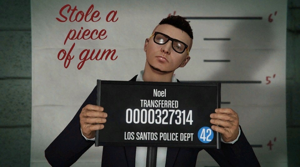 Mugshot By Socalnoel In Grand Theft Auto Online Rockstar Games