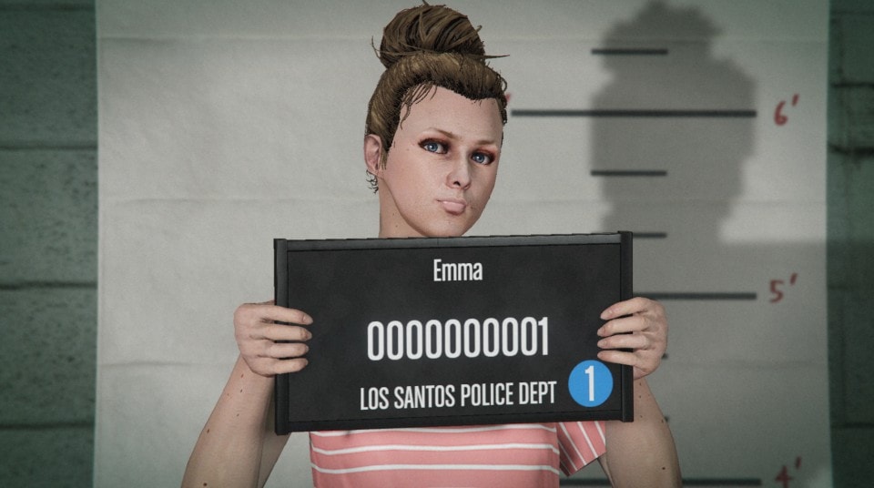 Mugshot by Emma_V in Grand Theft Auto V - Rockstar Games