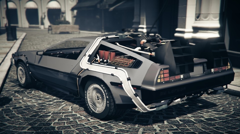 BTTF Delorean by RodrigoLTJ in Grand Theft Auto Online - Rockstar Games