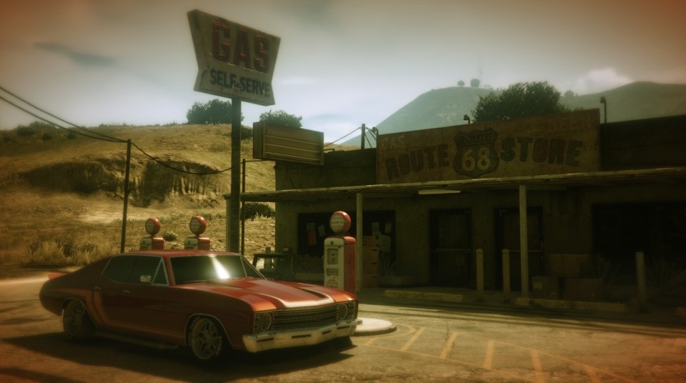 Grand Senora Desert by KILLAPAM in Grand Theft Auto V Rockstar Games